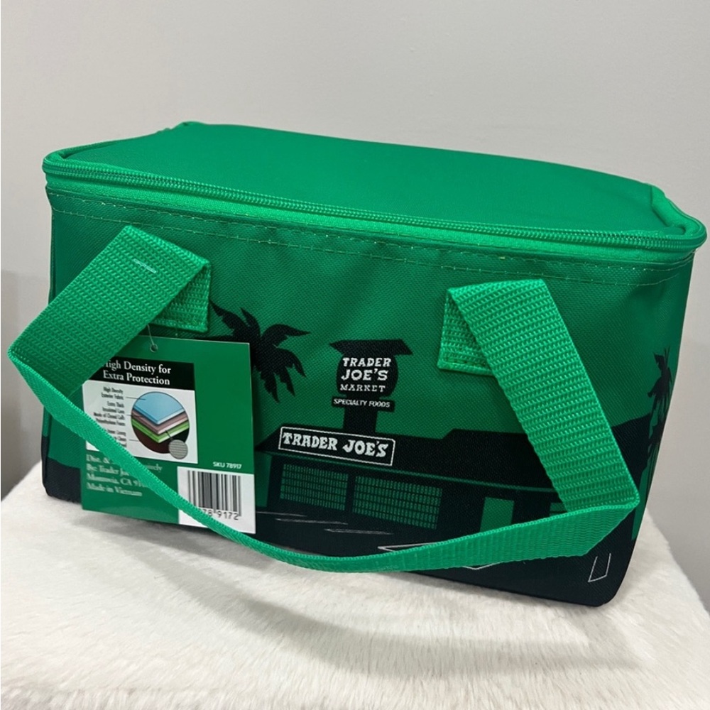 Green Trader Joe’s Insulated Lunch Bag
